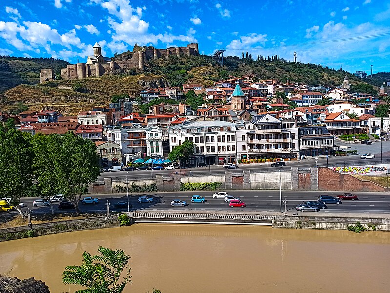 File:Narikala fortress and city panorama.jpg