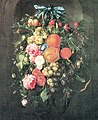 Nature morte avec Fleurs, par Cornelis de Heem (ca. 1660)