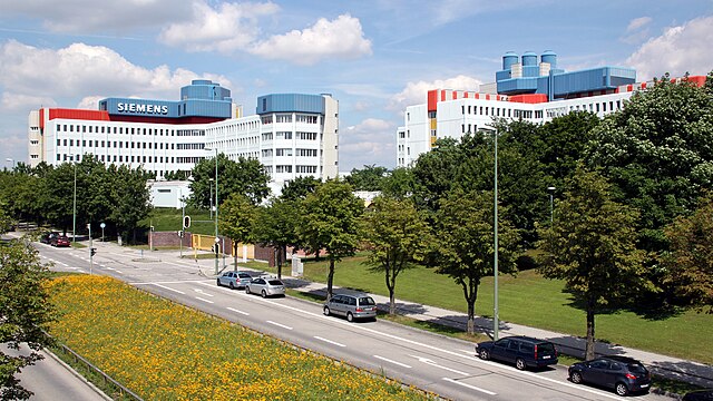 Siemens site in Munich-Perlach