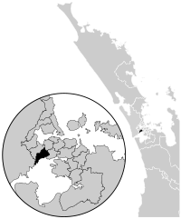 New Lynn electorate, 2014.svg