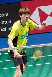 <span class="mw-page-title-main">Ng Tze Yong</span> Malaysian badminton player