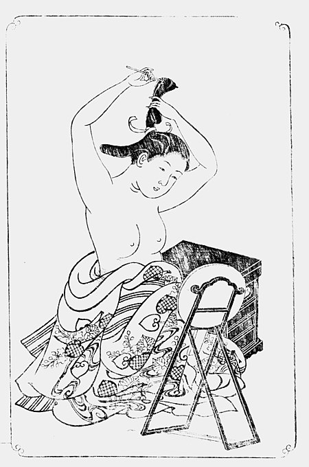 Nishikawa Sukenobu, 1739, Ehon Asakayama,16 gris.jpg