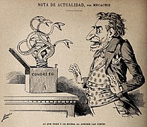 "Lo que teme y le espera al abrirse las Cortes" (B y N, 1894)