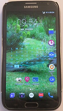 Replicant 6.0 on Samsung Galaxy Note II. Note II Replicant 6.0.jpg