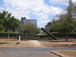 Entrada da Nunciatura Apostólica em Brasília.