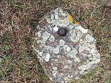 A worked stone of nuraghe Surbiu