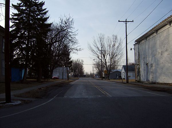 Along State Route 37 at Marseilles in Wyandot County.