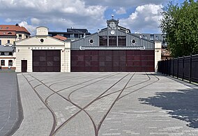 Zajezdnia tramwajowa i warsztaty (1900) Kraków ul. św. Wawrzyńca 15