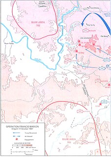 <span class="mw-page-title-main">Operation Francis Marion</span>