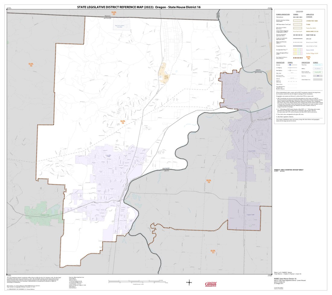 Oregon's 16th House district