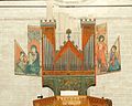 Die Orgel der Basilique de Valère in Sion (Schweiz), spätgotisch, um 1435