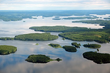 Some islands of Päijänne