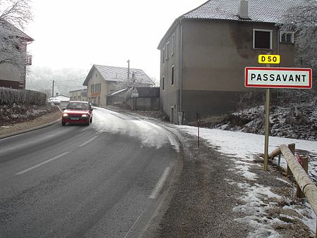 PASSAVANT entrée de village