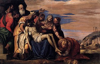 <i>Lament over the Dead Christ</i> (Veronese) Painting by Paolo Veronese