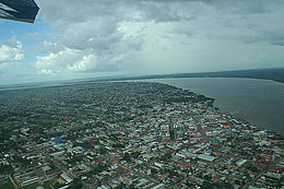 Paramaribo'nun manzarası