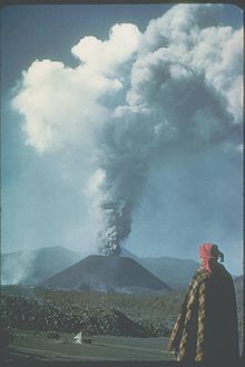 Il vulcano nel 1943