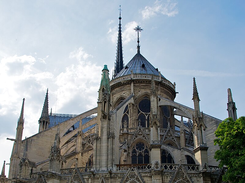 File:Paris Notre-Dame cathedral exterior apse 20110506 (2).jpg