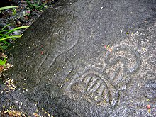 Ancient petroglyphs in the Virgin Islands National Park Petroglyphsstjohnusvi.jpg