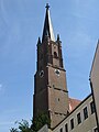 Turm der Stadtpfarrkirche