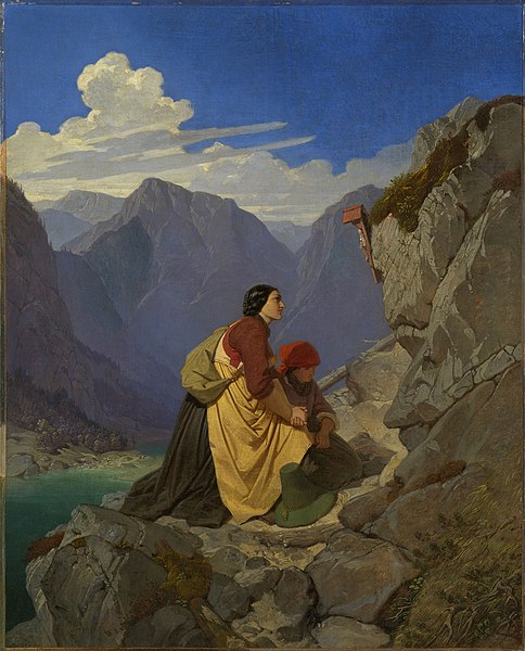 File:Philip Foltz (1805-77) - Tyrolese Woman and Child - RCIN 408980 - Royal Collection.jpg