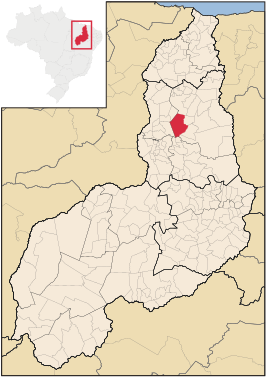 Kaart van Alto Longá