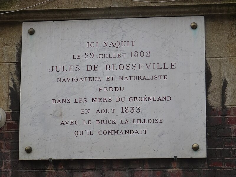 File:Plaque Jules de Blosseville.jpg
