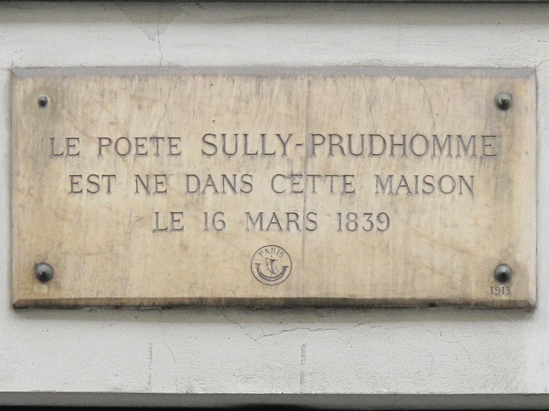 File:Plaque Sully Prudhomme.jpg