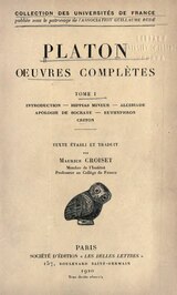 Platon - Œuvres complètes, Les Belles Lettres, tome I.djvu