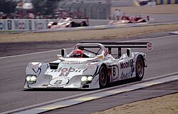 Der Porsche LMP1-98 beim 24-Stunden-Rennen von Le Mans 1998