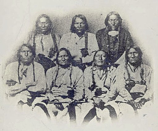 Portrait of Black Kettle or Moke-Tao-To? and Delegation Of Cheyenne and Arapaho Chiefs 28 SEP 1864