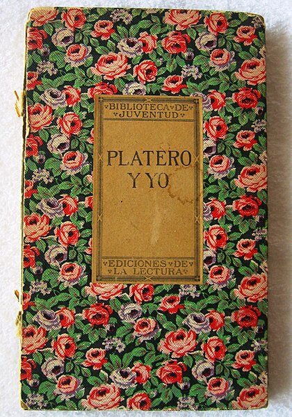 File:Primera edicion de 1914 de PLATERO Y YO.JPG