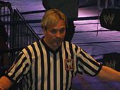 Robinson in the ring in 2009 Primo Colon and Charles Robinson crop 2.jpg