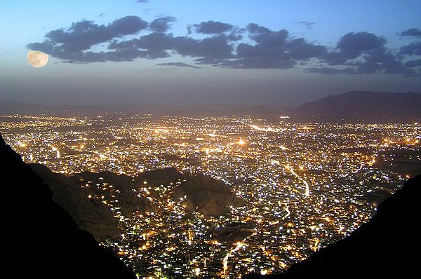 Image: Quetta at night 2