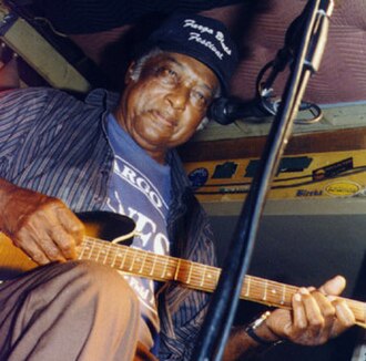 Burnside at the Double Door Inn in Charlotte, N.C., in 1998