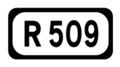 File:R509 Regional Route Shield Ireland.png