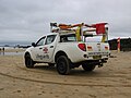 RNLI lifeguards vehicle