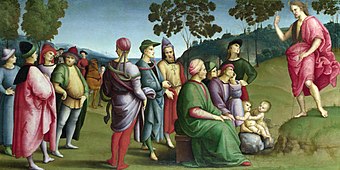 Raphael - Saint John the Baptist Preaching.JPG