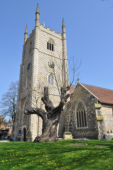 Image: Reading Minster, church tower
