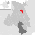 Reichenau im Mühlkreis in the district UU.png