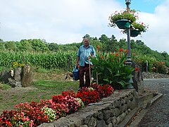 René Lacrampe, jardinier bénévole