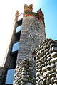 Raro esempio di torre scudata a pianta circolare inserita nel ricetto di Candelo