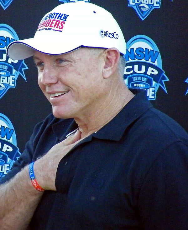 Stone at a NSW Cup game in 2011.