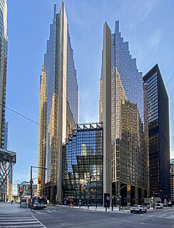 Royal Bank Plaza Skyscraper in Toronto, Ontario, Canada