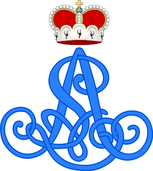 File:Royal Monogram of Princess Anna Louise of Schönburg-Waldenburg.svg