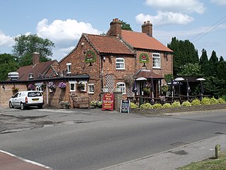 <span class="mw-page-title-main">Aubourn</span> Small village just east of the A46, in between Lincoln and Newark, England