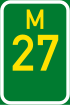 SA road M27.svg