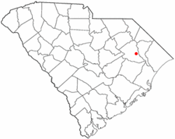 Lokasi Pamplico di South Carolina