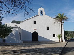 Die Kirche in Sant Vicent de sa Cala