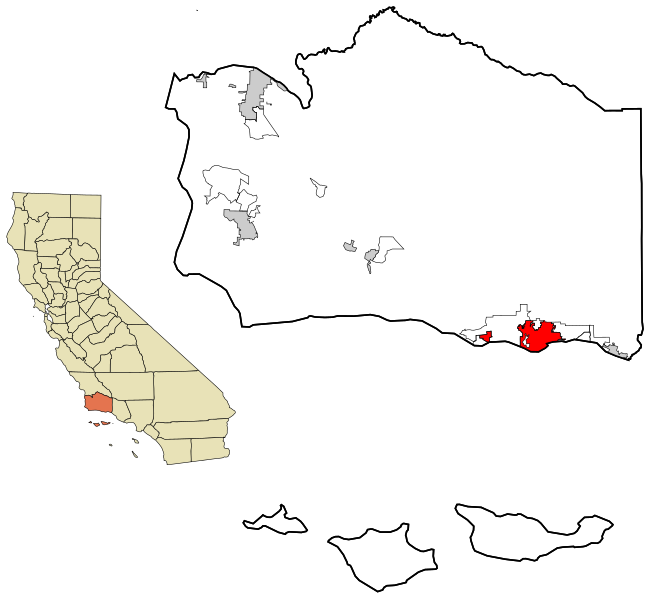 File:Santa Barbara County California Incorporated and Unincorporated areas Santa Barbara Highlighted.svg