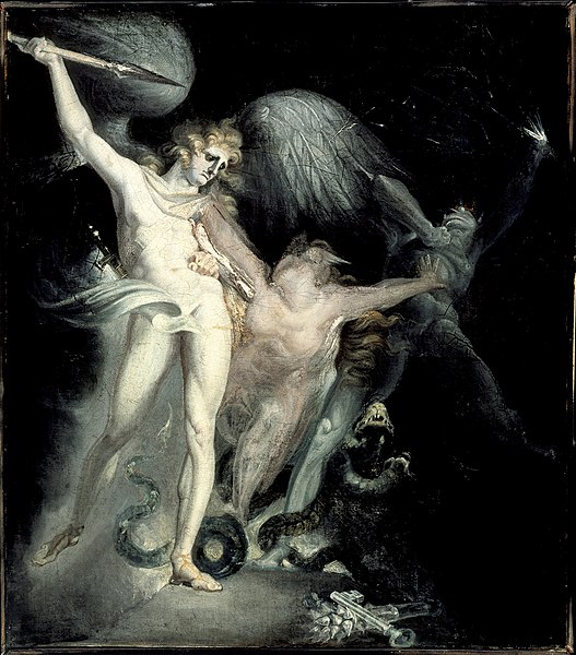File:Satan and Death with Sin Intervening John Henry Fuseli (Johann Heinrich Fussli) (Switzerland, Zurich, active England, 1741-1825) Switzerland, 1799-1800.jpg
